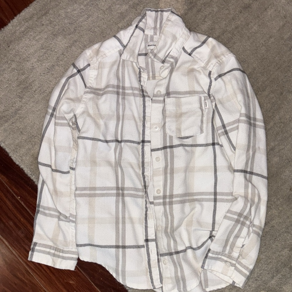 Abercrombie Kids 7/8 Button Up
